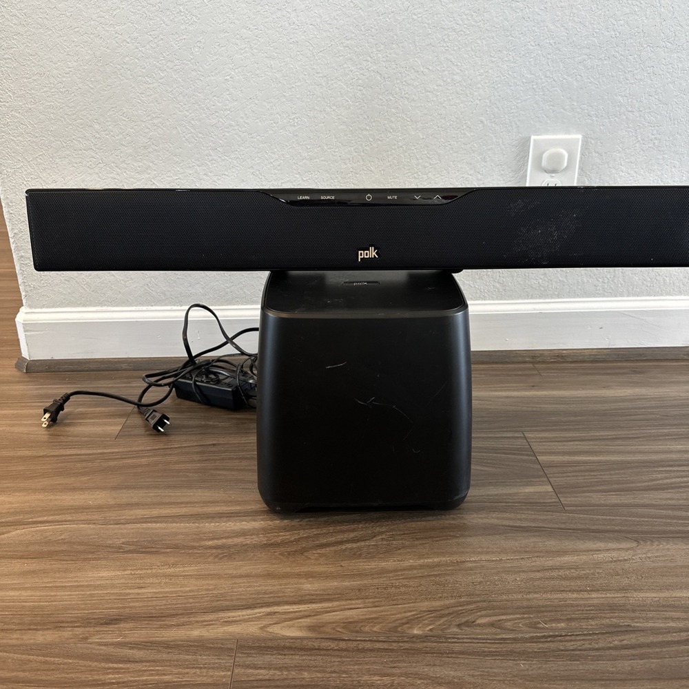 Polk-Audio Surroundbar 5000 Subwoofer  Black Speaker TESTED WORKS!